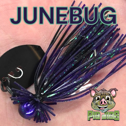 Pig Jigs 1/16 oz EWG LIL BUDDY BLADED JIG