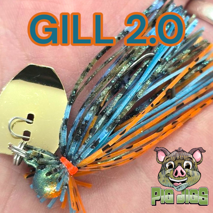 Pig Jigs 1/16 oz EWG LIL BUDDY BLADED JIG