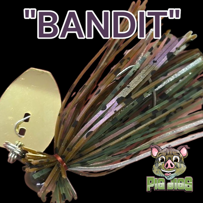 Pig Jigs 1/16 oz EWG LIL BUDDY BLADED JIG