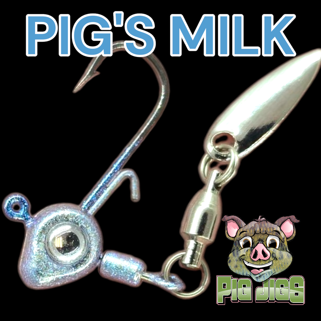 Pig Jigs "NEW" 1/16 OZ UNDERSPIN