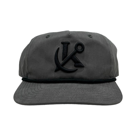 Keepers Only Co. Anchored Rope Charcoal/Black Snapback