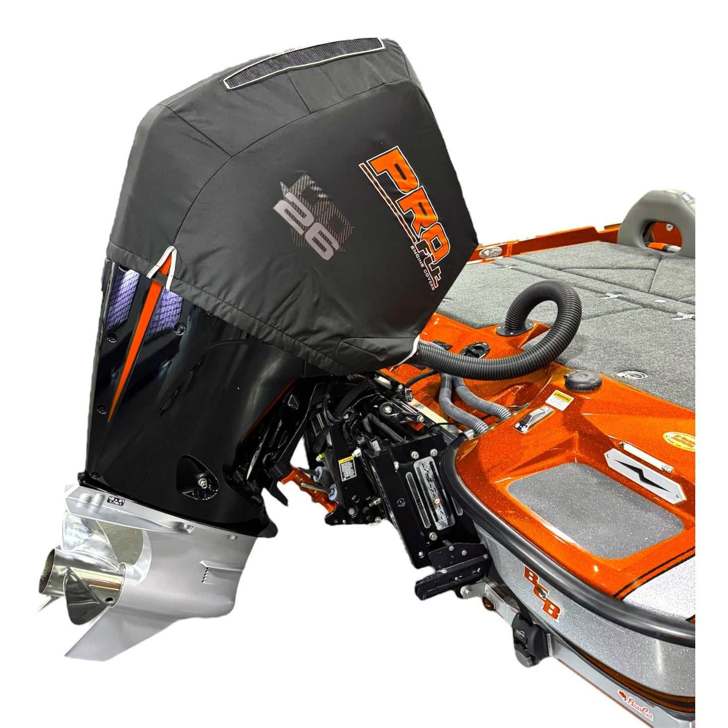 DD26 Fishing PRO Fit Engine Cover by DD26 Fishing fits the Mercury 4-Stroke Pro XS 200-300, V8 Engines