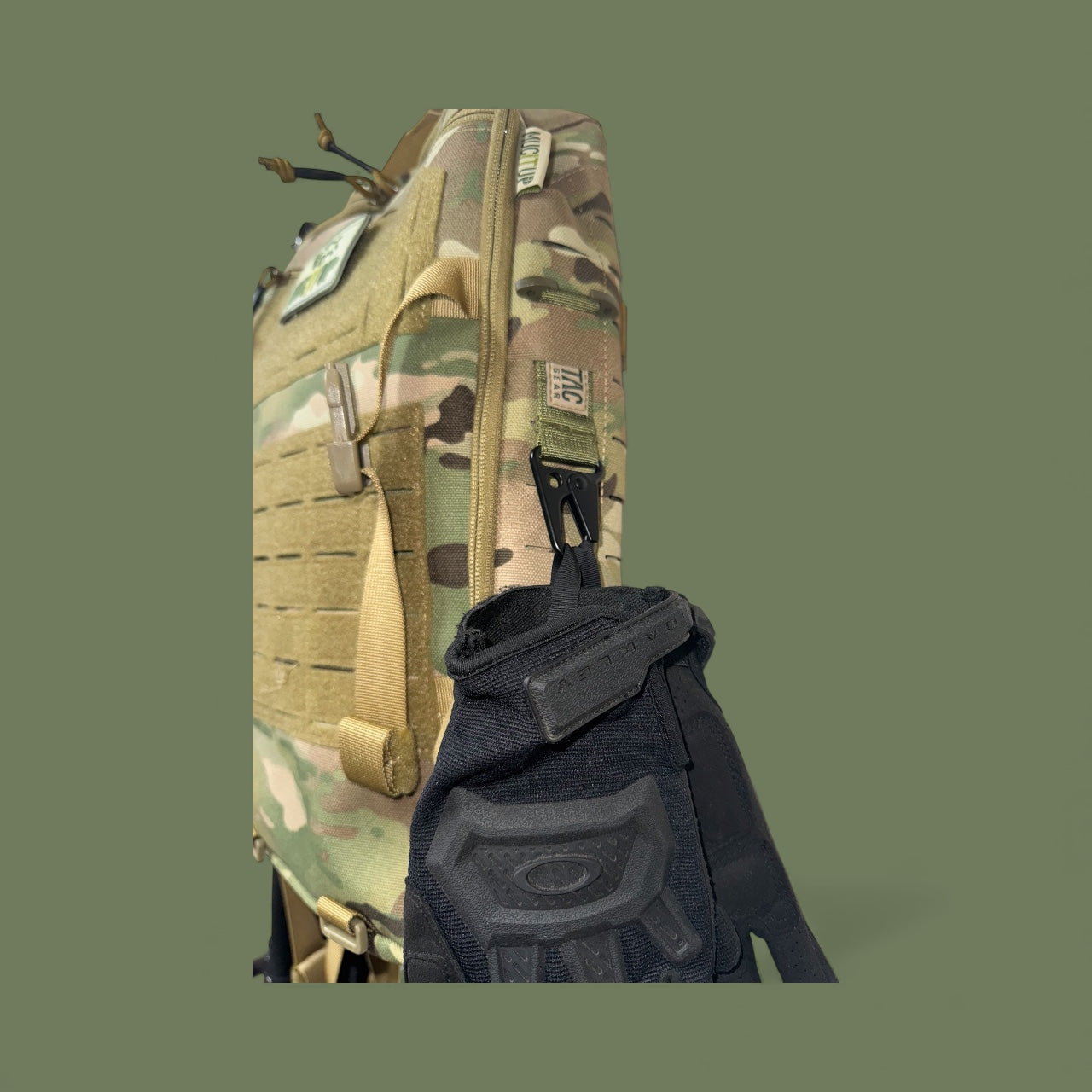 MUCITUP MUCTAC MOLLE Keychain Clip – Fits All True-Fit MOLLE Rigs & Duty Belts