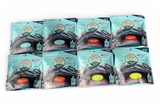 Jewels Catfish Bait Pouches - Variety Packs *8-PACKS*