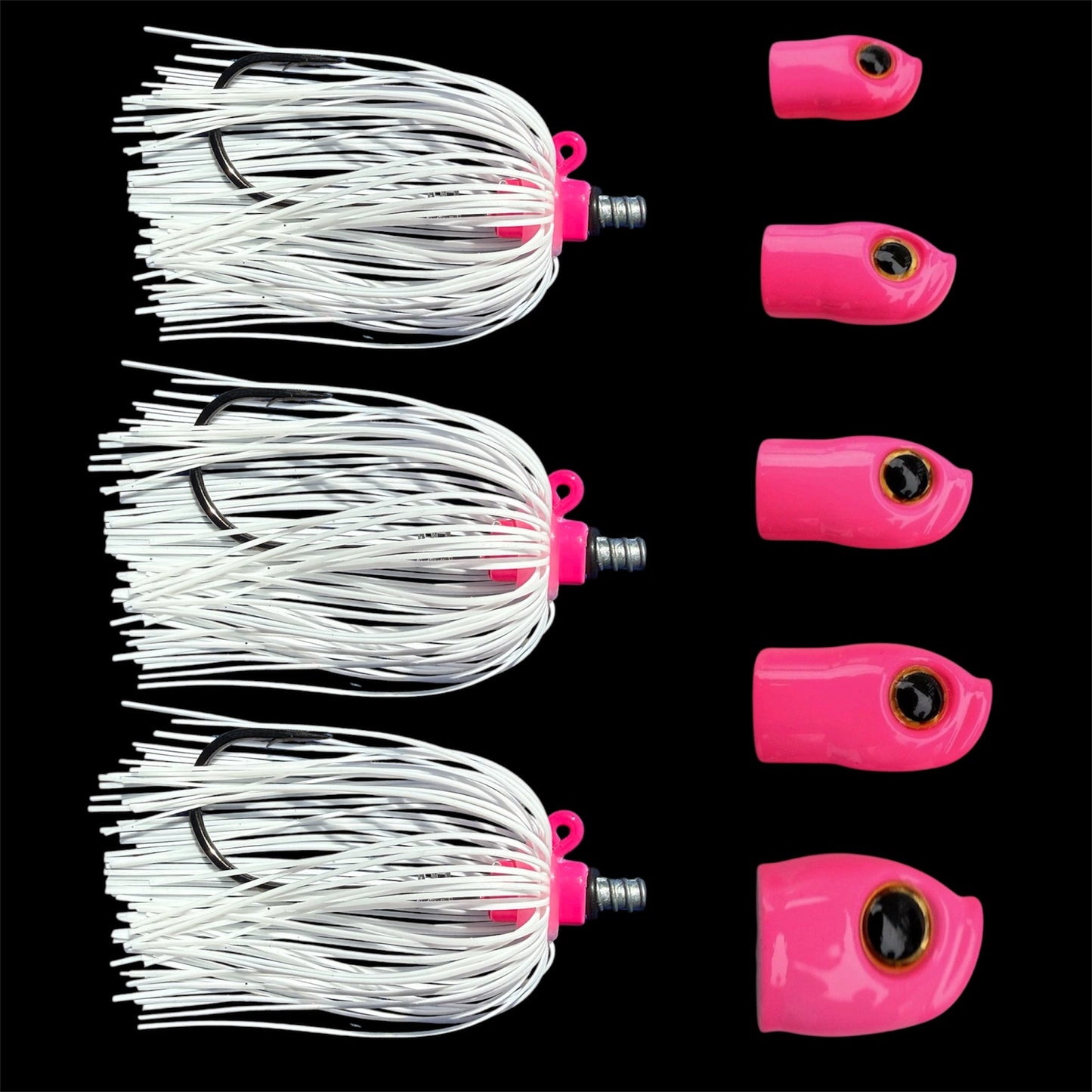 Stack Tackle Skirted Screwy Head Jigs