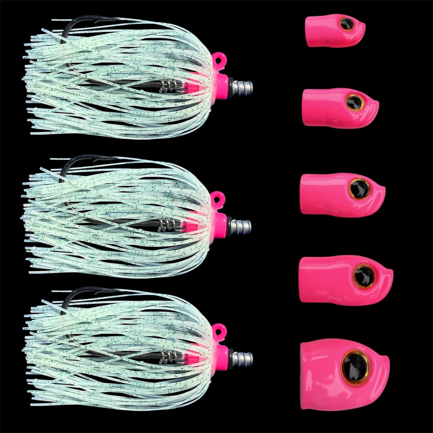 Stack Tackle Skirted Screwy Head Jigs