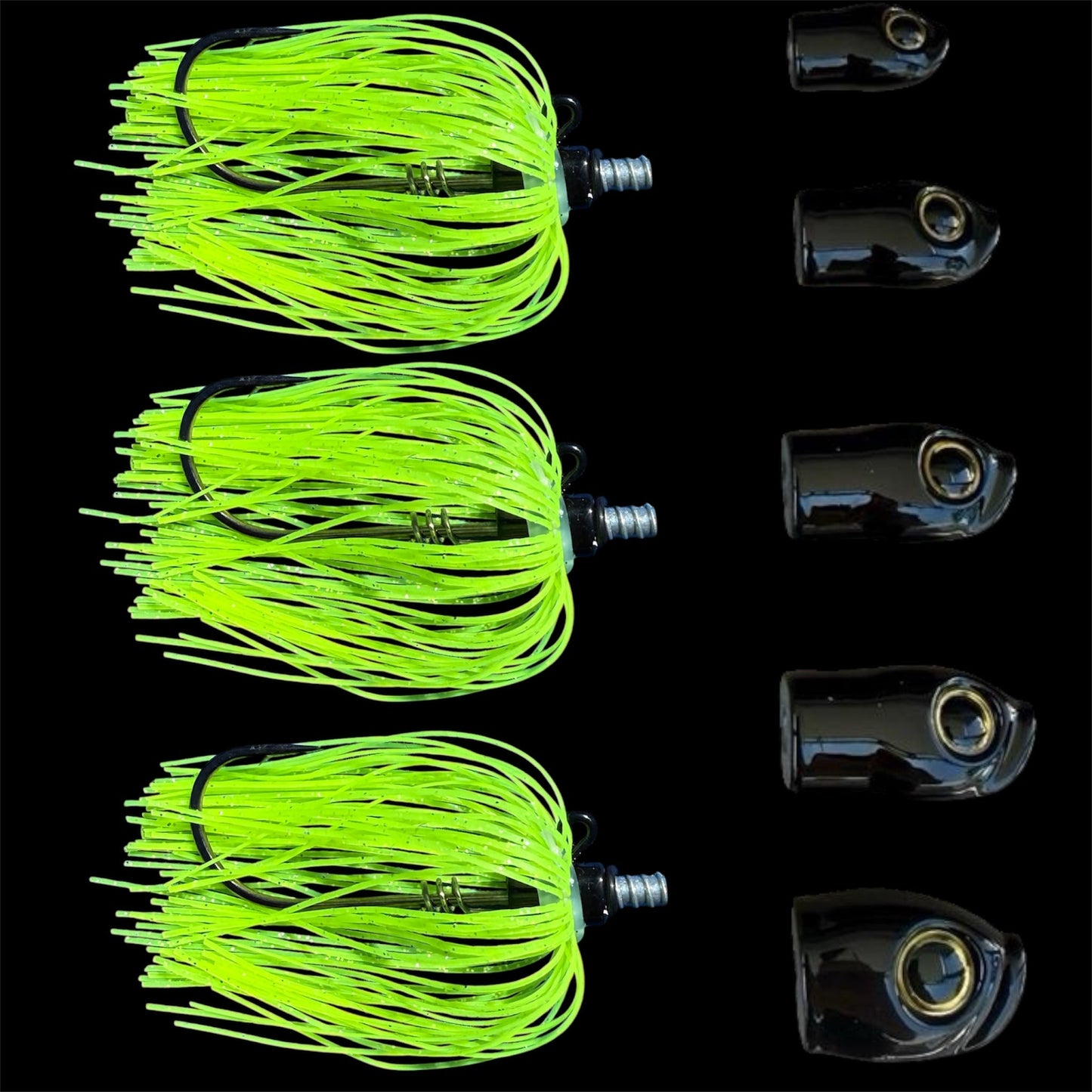 Stack Tackle Skirted Screwy Head Jigs