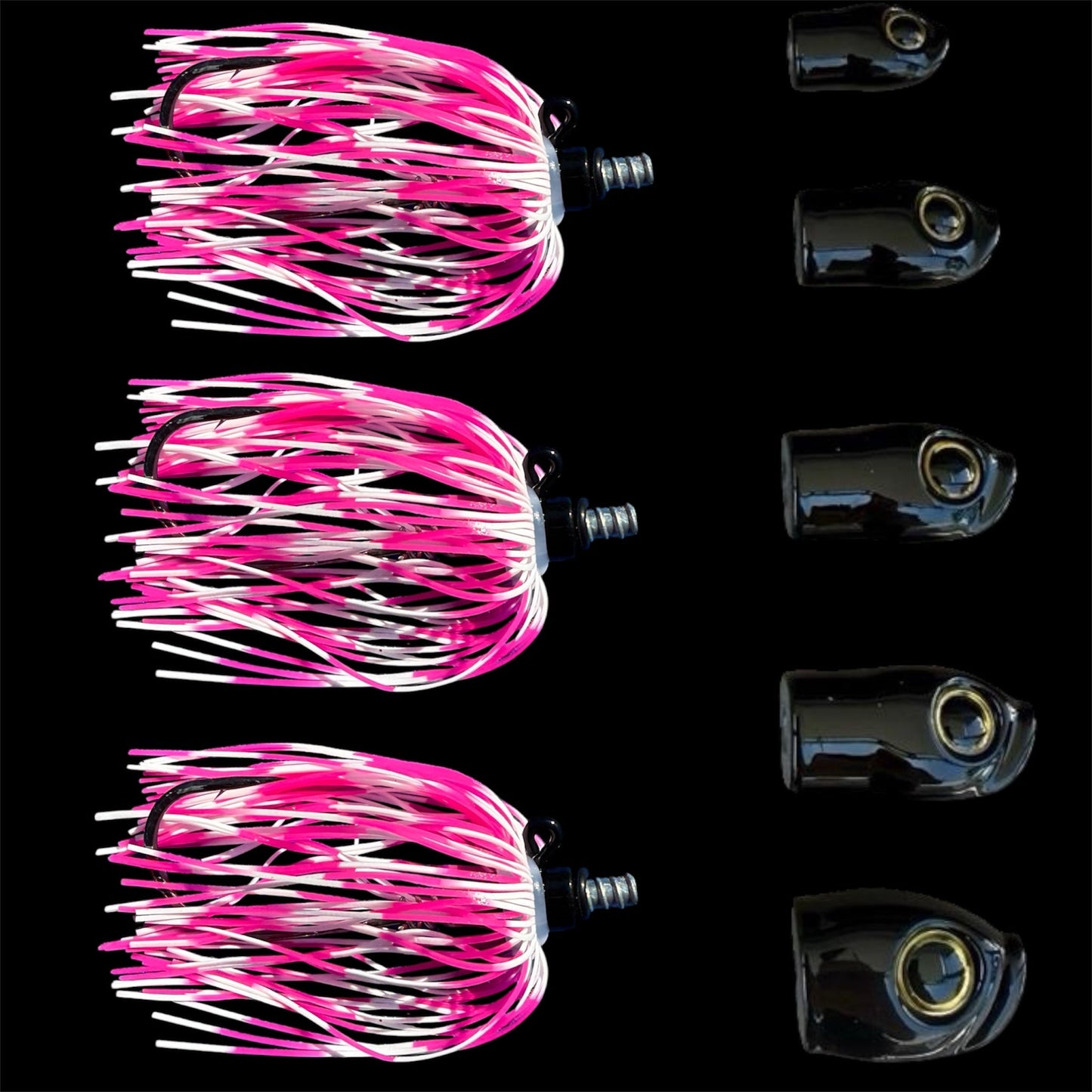 Stack Tackle Skirted Screwy Head Jigs