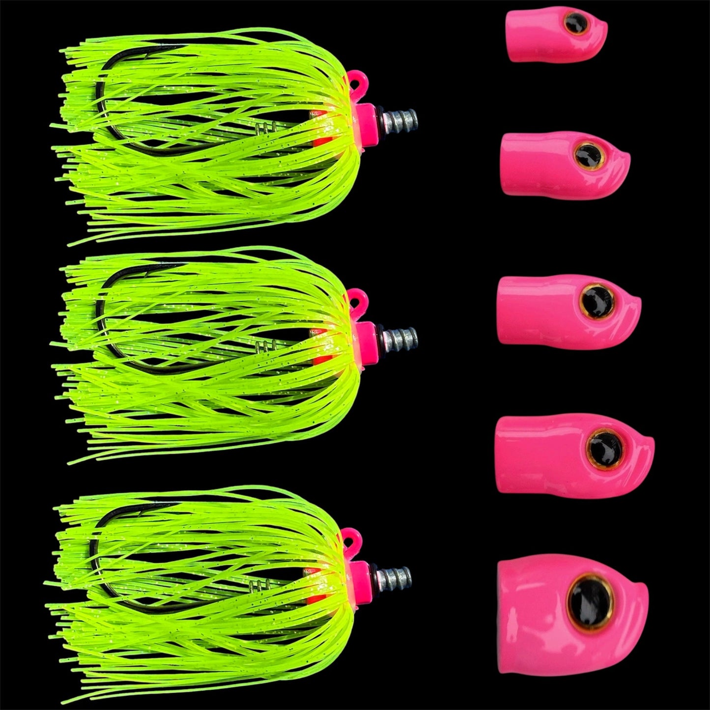 Stack Tackle Skirted Screwy Head Jigs