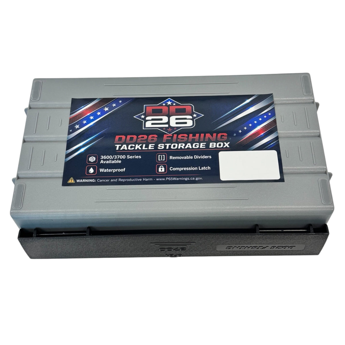 DD26 Fishing Smash Box 3700 Deep with Dividers Tackle Storage