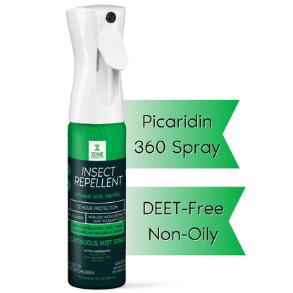 Zone Protects Insect Repellent, Scented, Picaridin, Mistosol, 10oz
