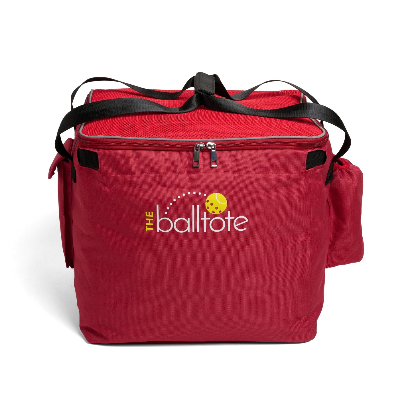Racket Pets Ball Tote - Red Replacement Bag for Tennis and Pickleball Pro Teaching Cart