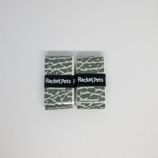 Racket Pets Overgrip Tape for Tennis Racket - Gray Elephant (pack of 2)