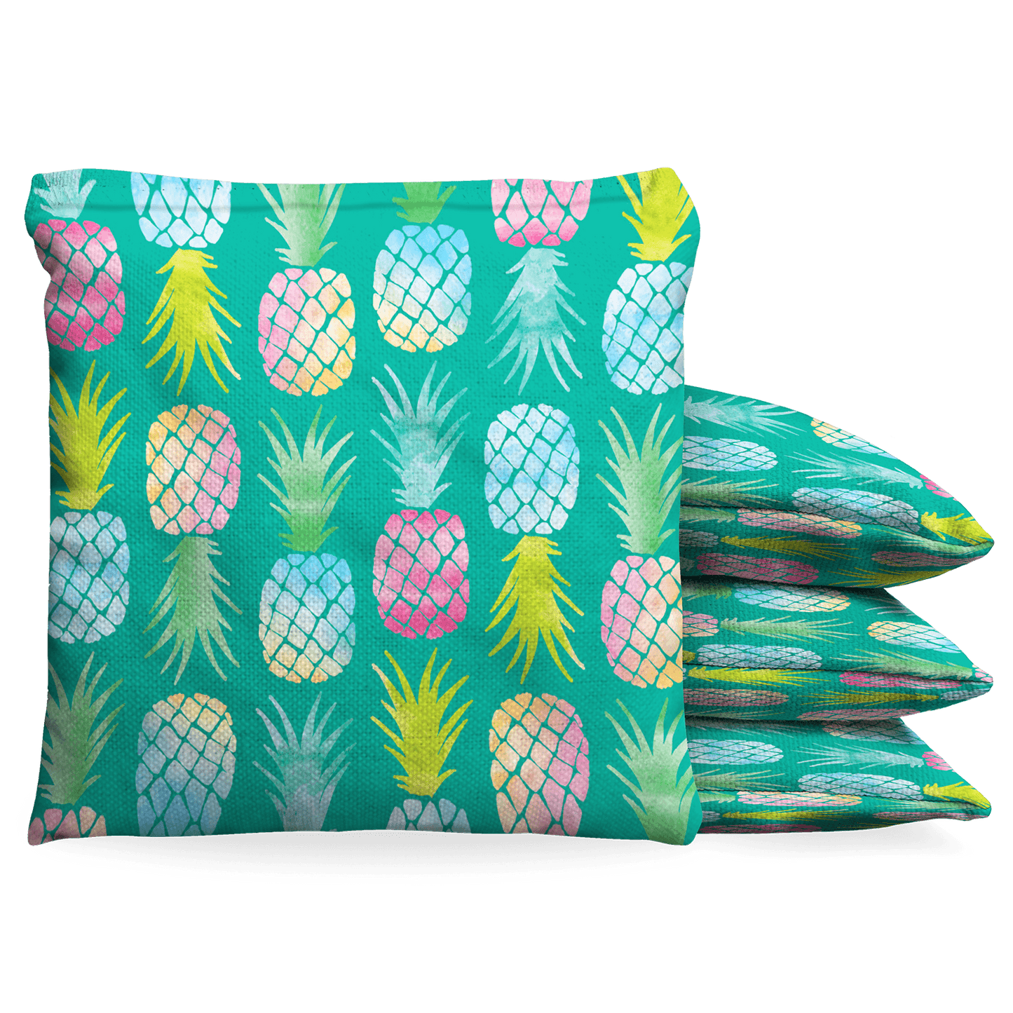 Baggo Pineapple Pattern Cornhole Bean Bag Toss Bags (set of 8)