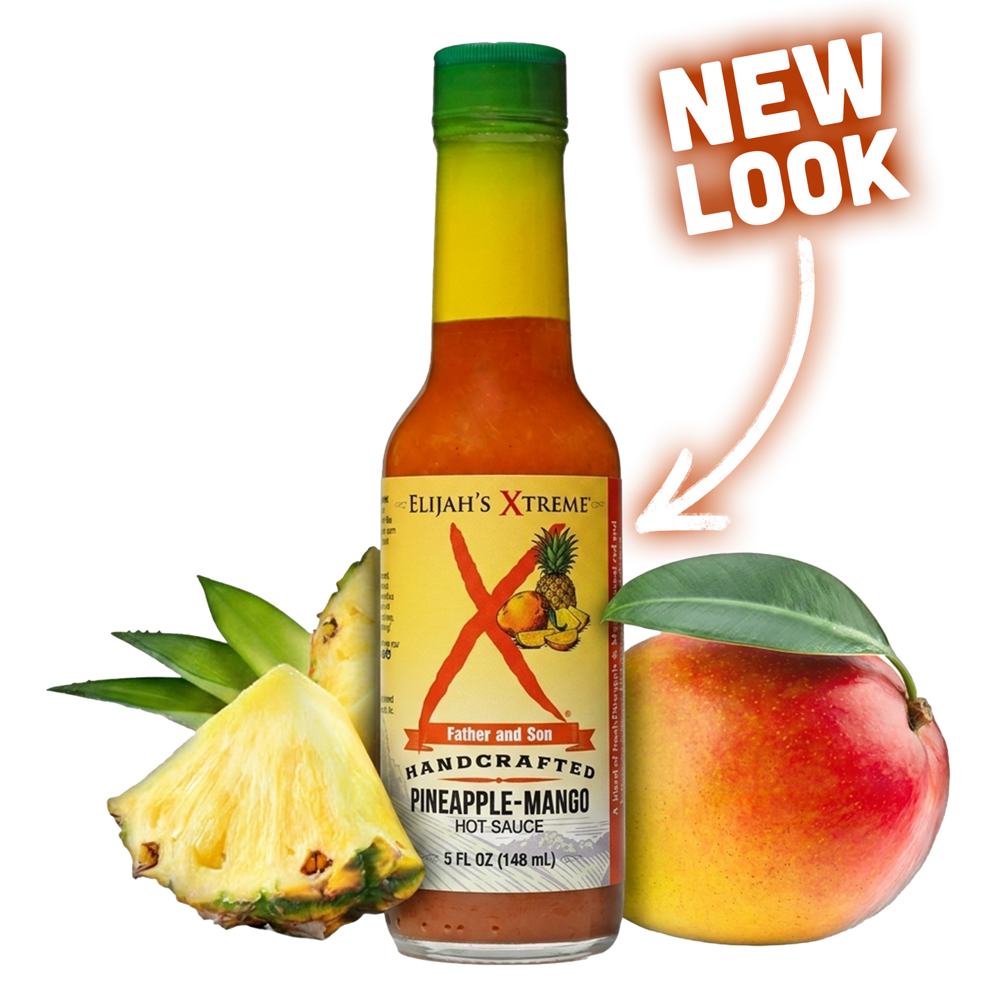 Elijah's Xtreme  Pineapple-Mango Habanero Hot Sauce