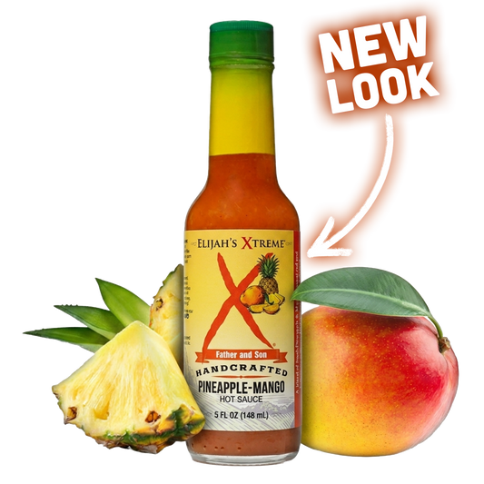Elijah's Xtreme  Pineapple-Mango Habanero Hot Sauce