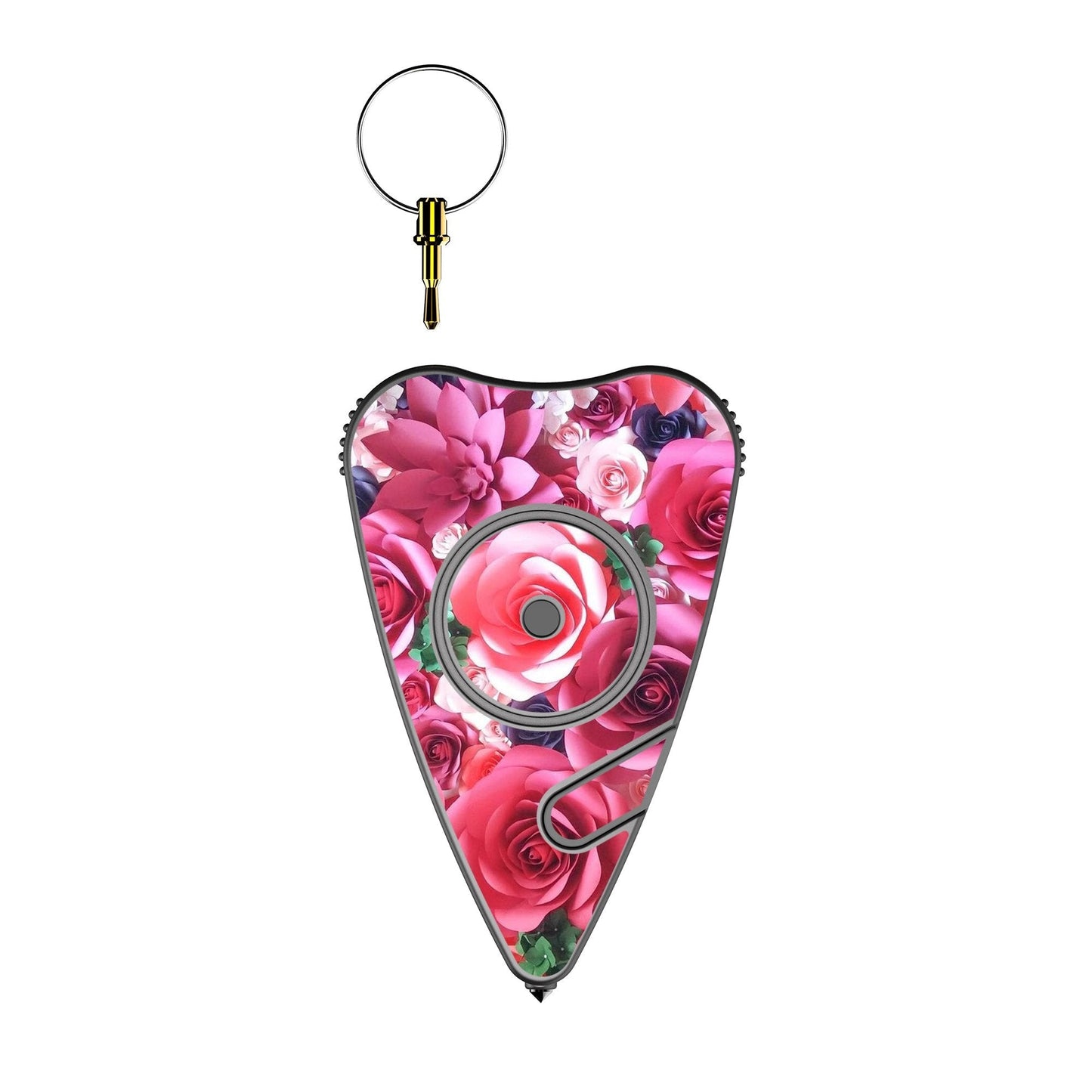 Stinger Survival Tools Secure Alert Personal Safety Keychain Alarm (Pink Rose)