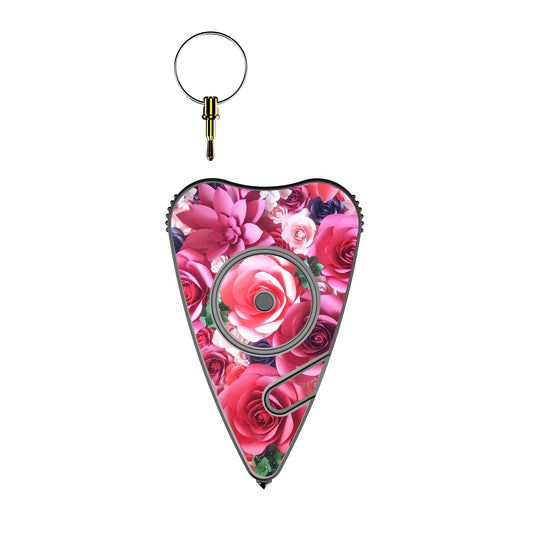 Stinger Survival Tools Secure Alert Personal Safety Keychain Alarm (Pink Rose)