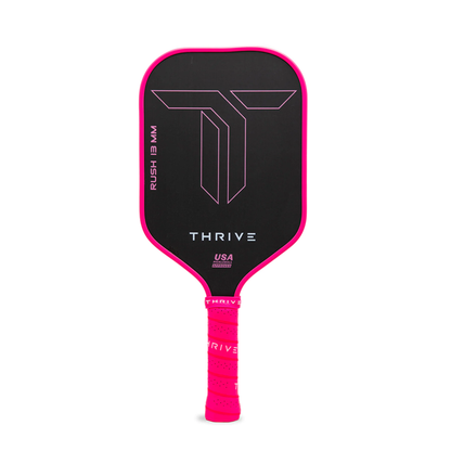 Thrive RUSH 13 (PINK)  Includes custom weight card, paddle cover, paddle eraser, and lead weights.