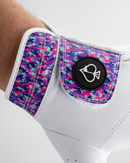 Pins and Aces Premium Tour Glove - Vivid Camo