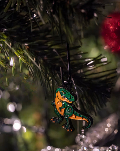 Pins and Aces T-Rex Ornament