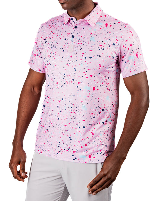 Pins and Aces Pink Splatter
