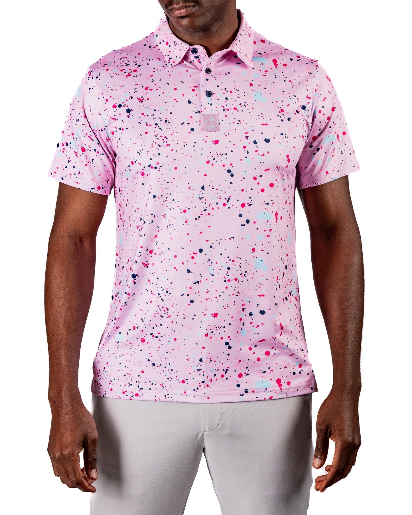 Pins and Aces Pink Splatter