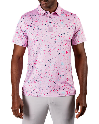 Pins and Aces Pink Splatter