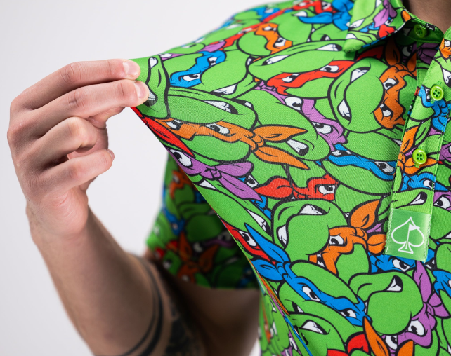 Pins and Aces TMNT - Mean Green