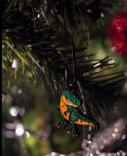 Pins and Aces T-Rex Ornament