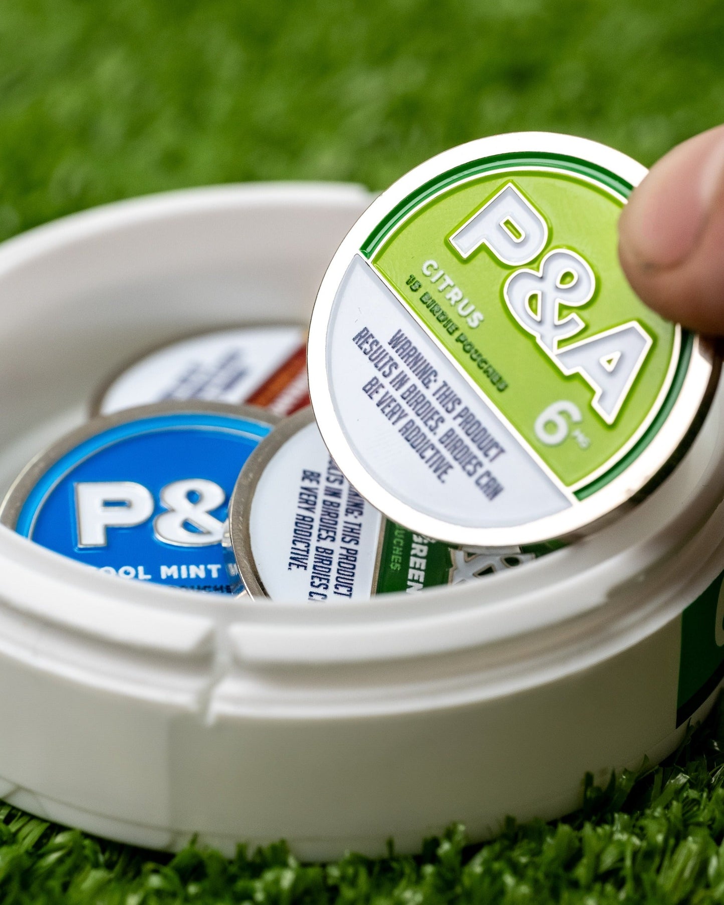 Pins and Aces 6 Milly - Citrus Ball Marker