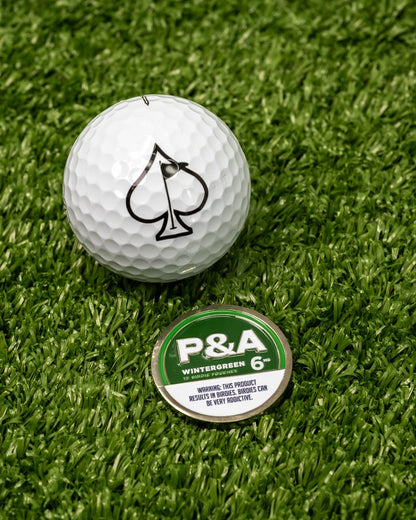 Pins and Aces 6 Milly - Wintergreen Ball Marker