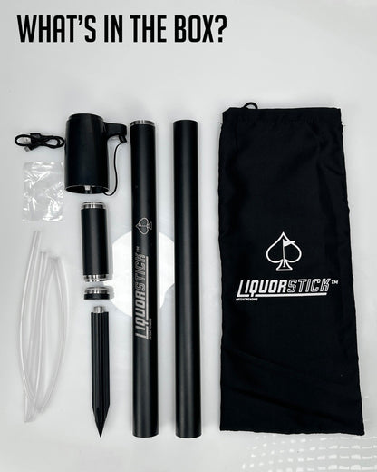 Pins and Aces LiquorStick® 3.0 - Black
