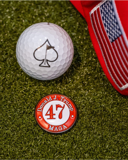 Pins and Aces 47 Ball Marker
