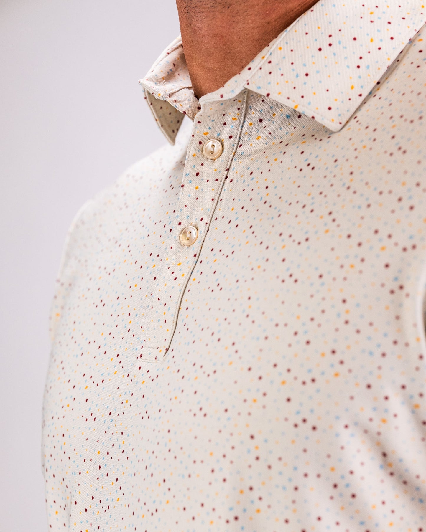 Pins and Aces Player Preferred™ Polo - Terrazzo