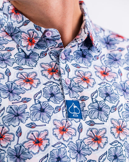 Pins and Aces Hibiscus Harmony