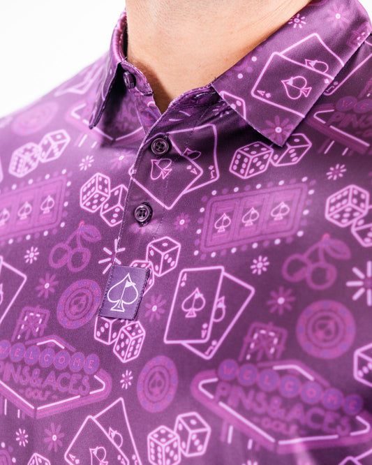 Pins and Aces Big Ace Purple