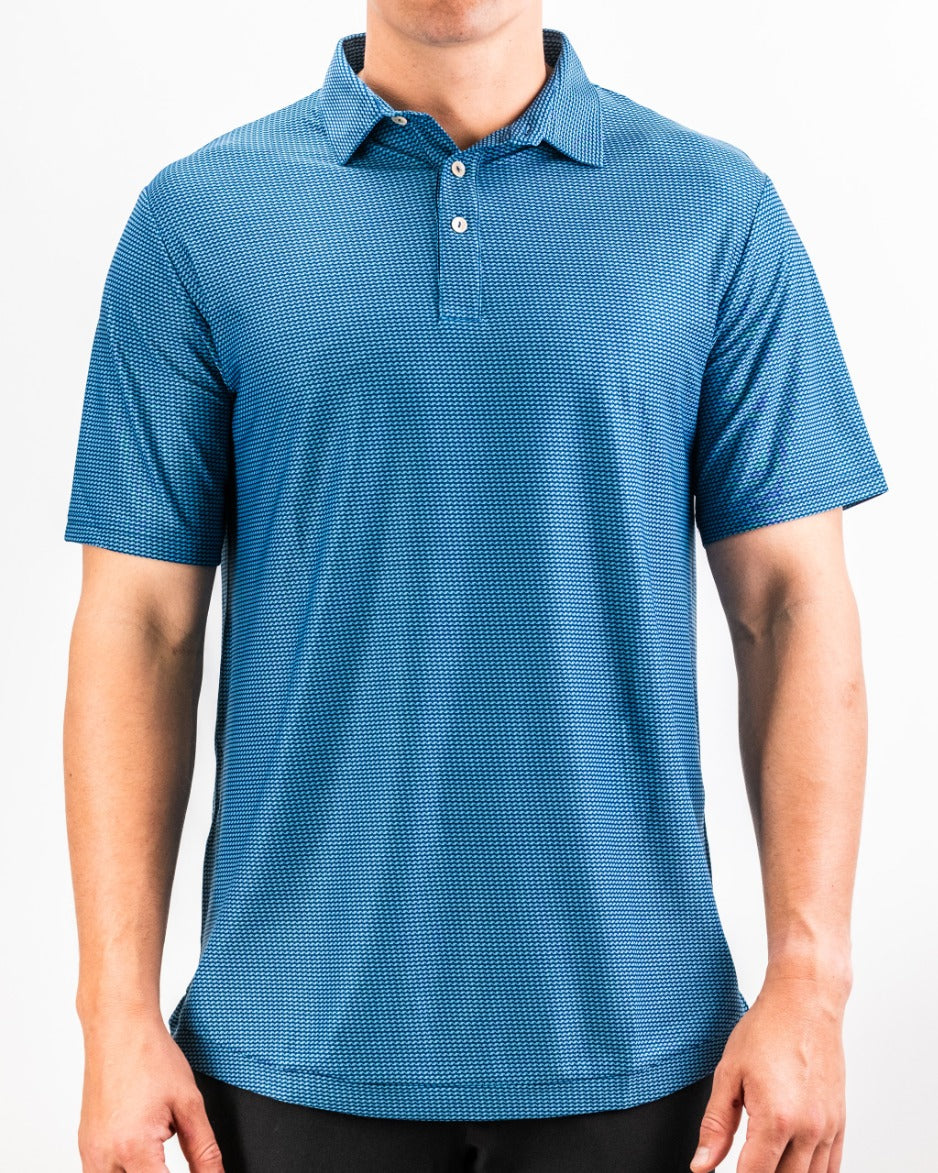 Pins and Aces Player Preferred™ Polo - Ocean Wave
