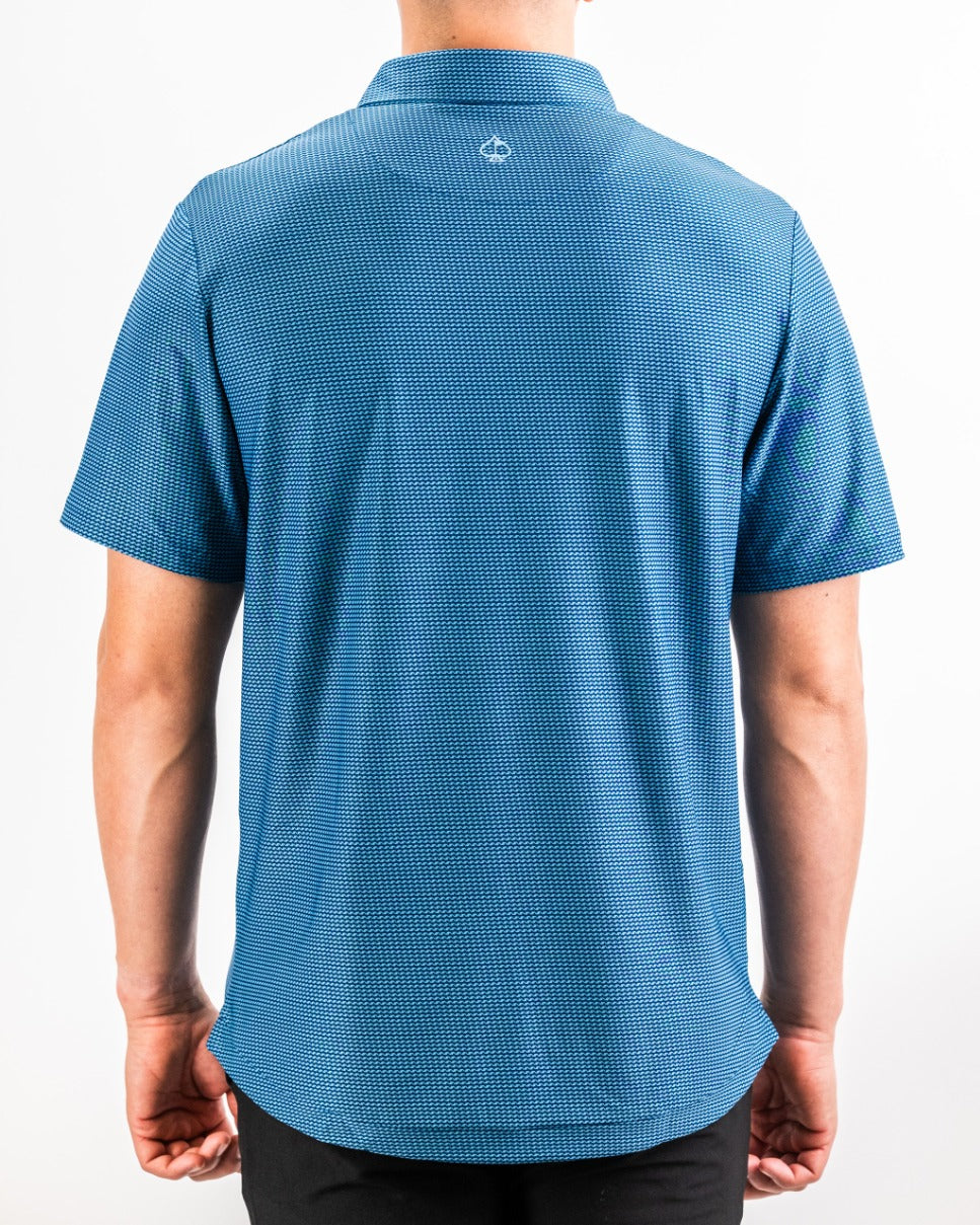 Pins and Aces Player Preferred™ Polo - Ocean Wave