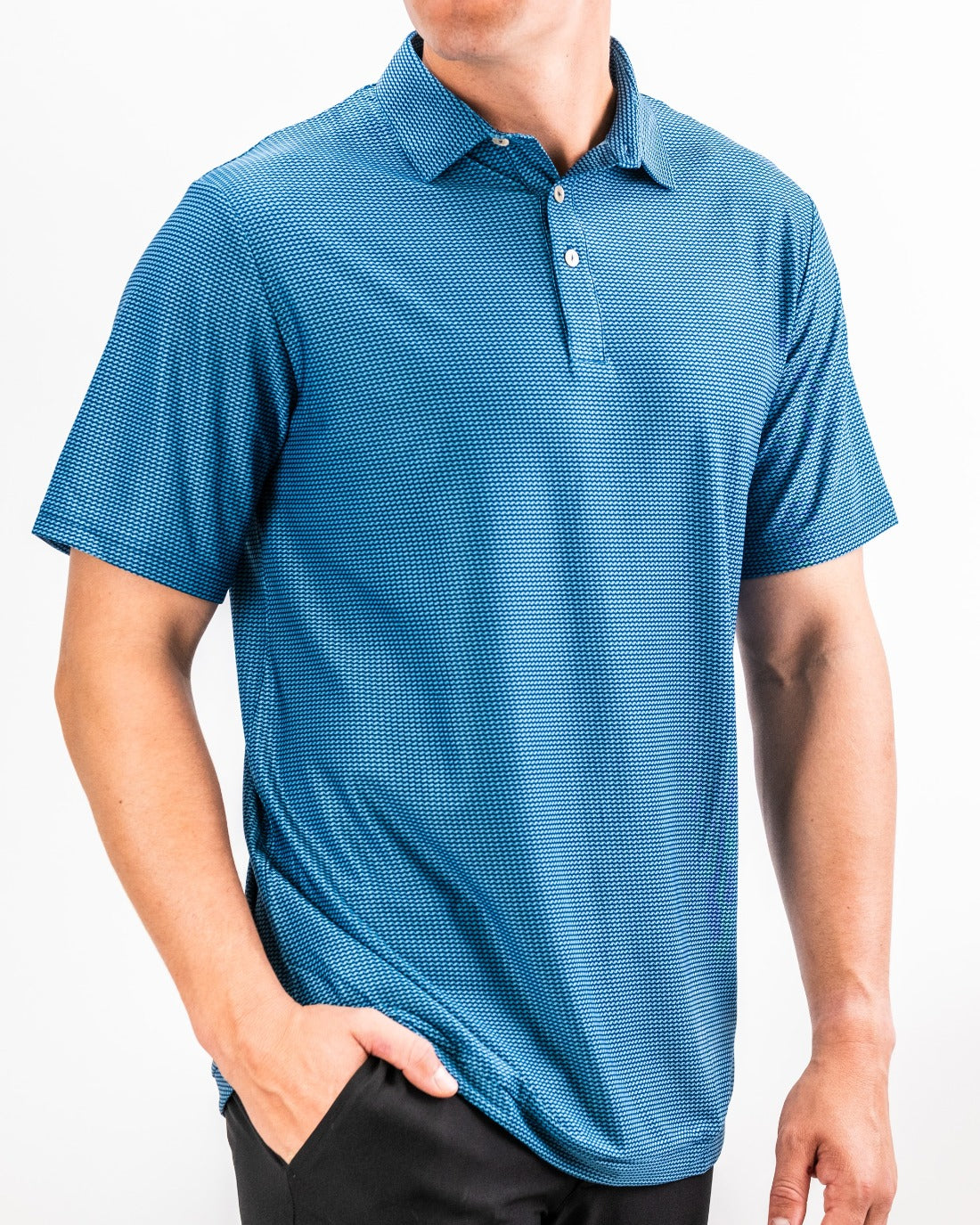 Pins and Aces Player Preferred™ Polo - Ocean Wave