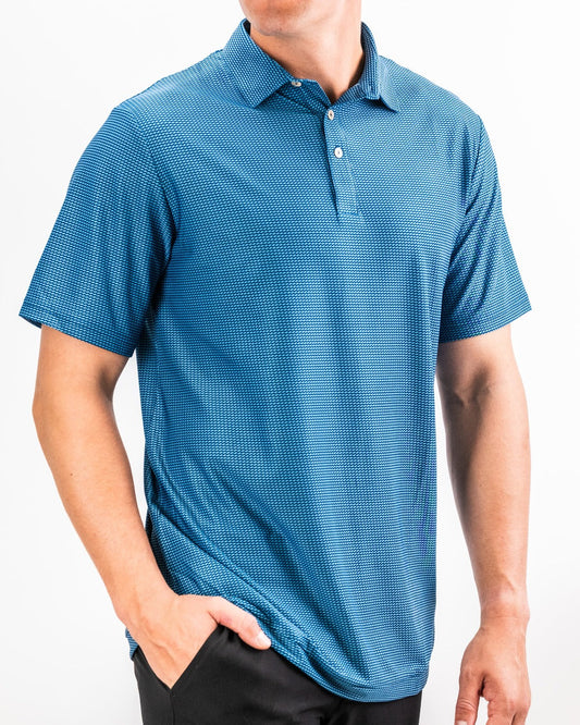 Pins and Aces Player Preferred™ Polo - Ocean Wave