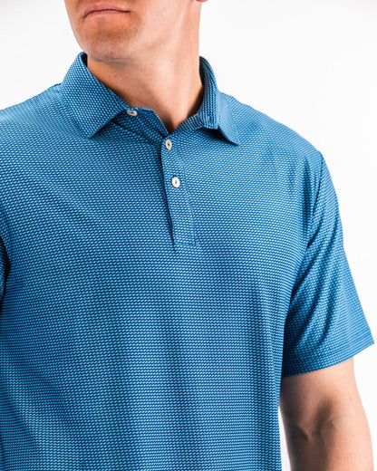 Pins and Aces Player Preferred™ Polo - Ocean Wave