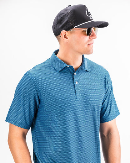 Pins and Aces Player Preferred™ Polo - Ocean Wave