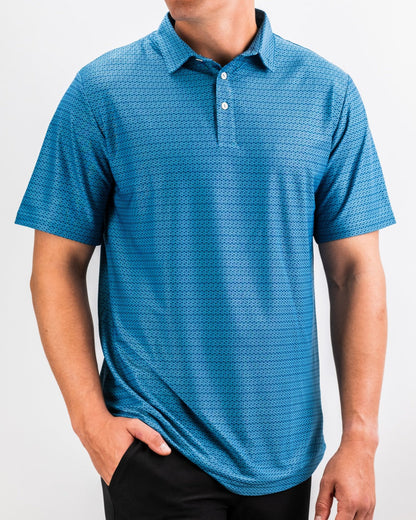 Pins and Aces Player Preferred™ Polo - Ocean Spade