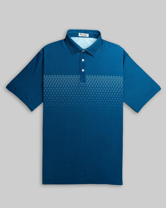 Pins and Aces Player Preferred™ Polo - Spade Fade - Navy