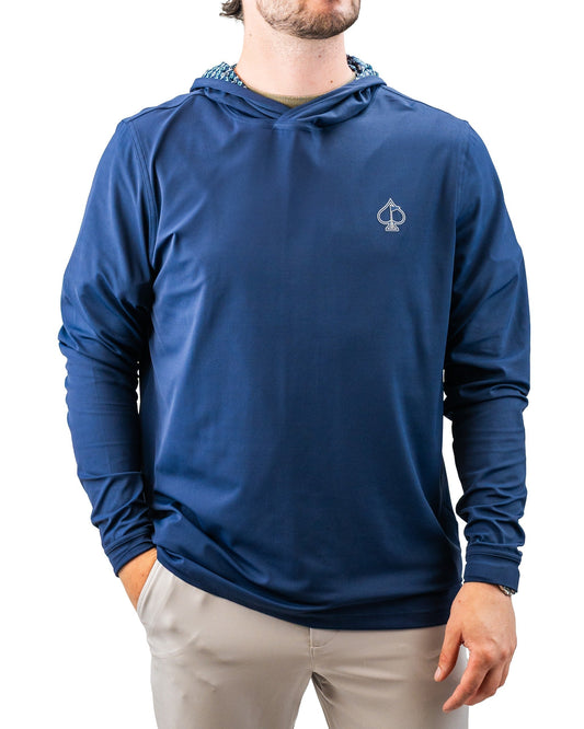 Pins and Aces Performance Golf Hoodie - Rising Tides