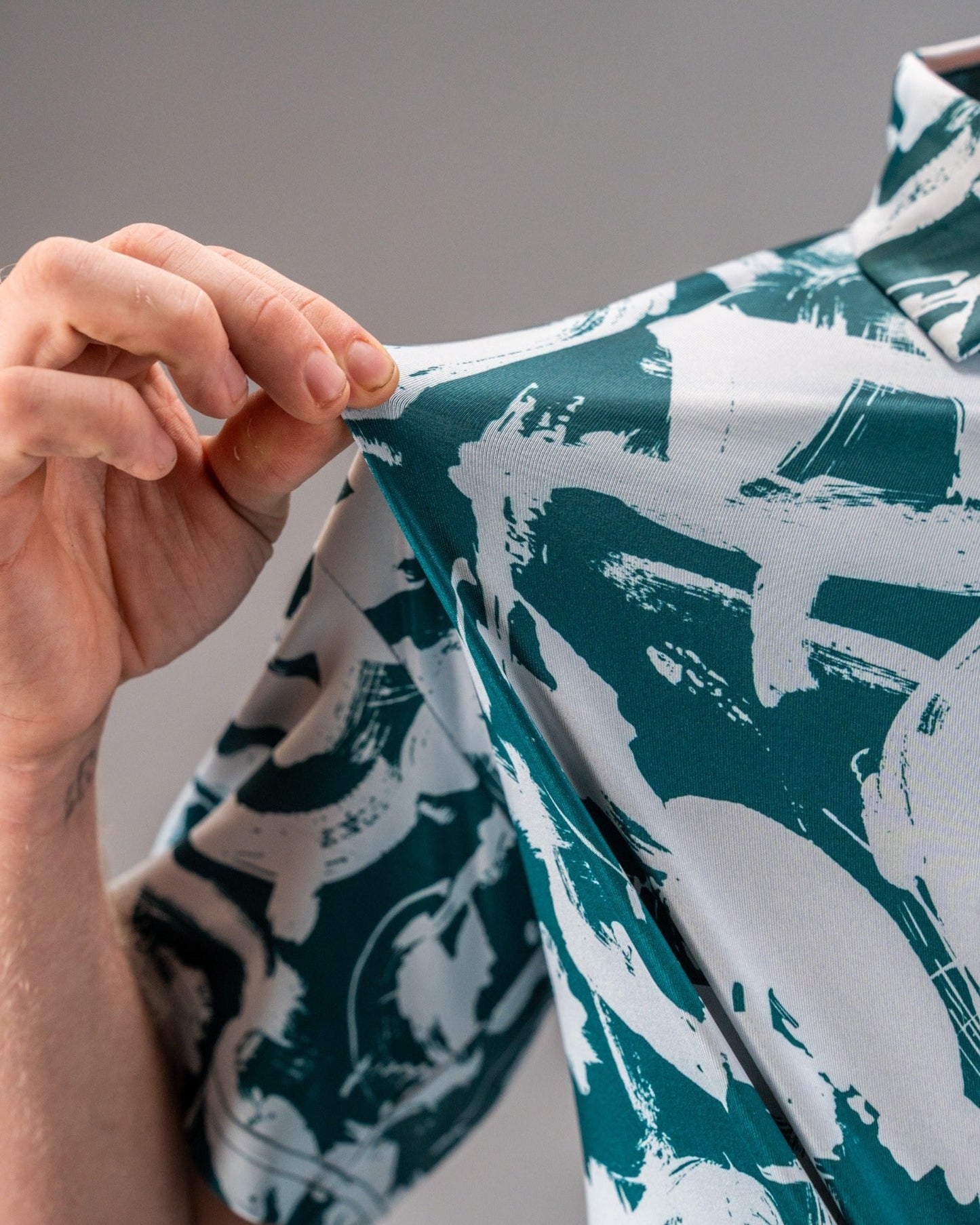 Pins and Aces Paint Strokes Green
