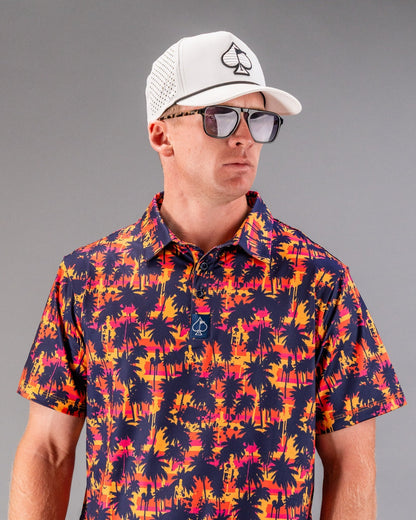 Pins and Aces Palm Drip Dusk
