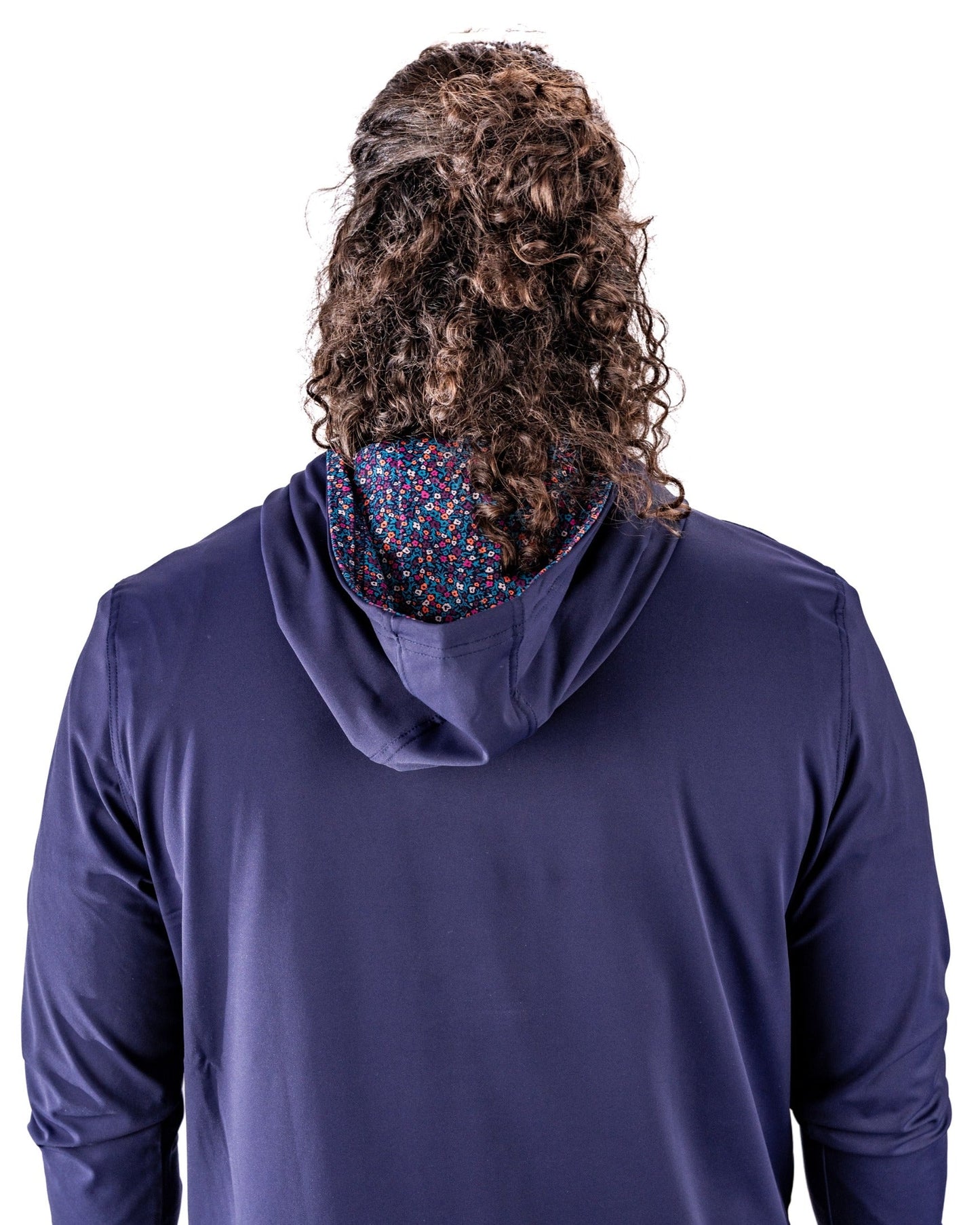 Pins and Aces Performance Golf Hoodie - Lavender Flower Power
