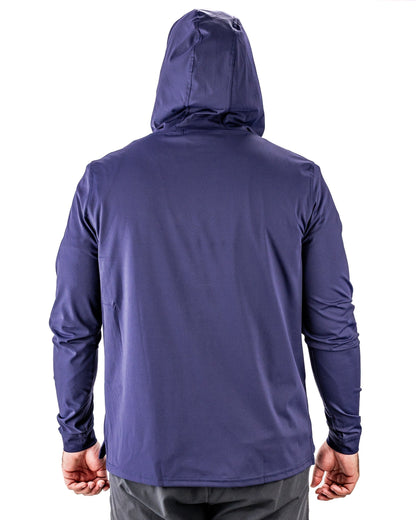 Pins and Aces Performance Golf Hoodie - Lavender Flower Power